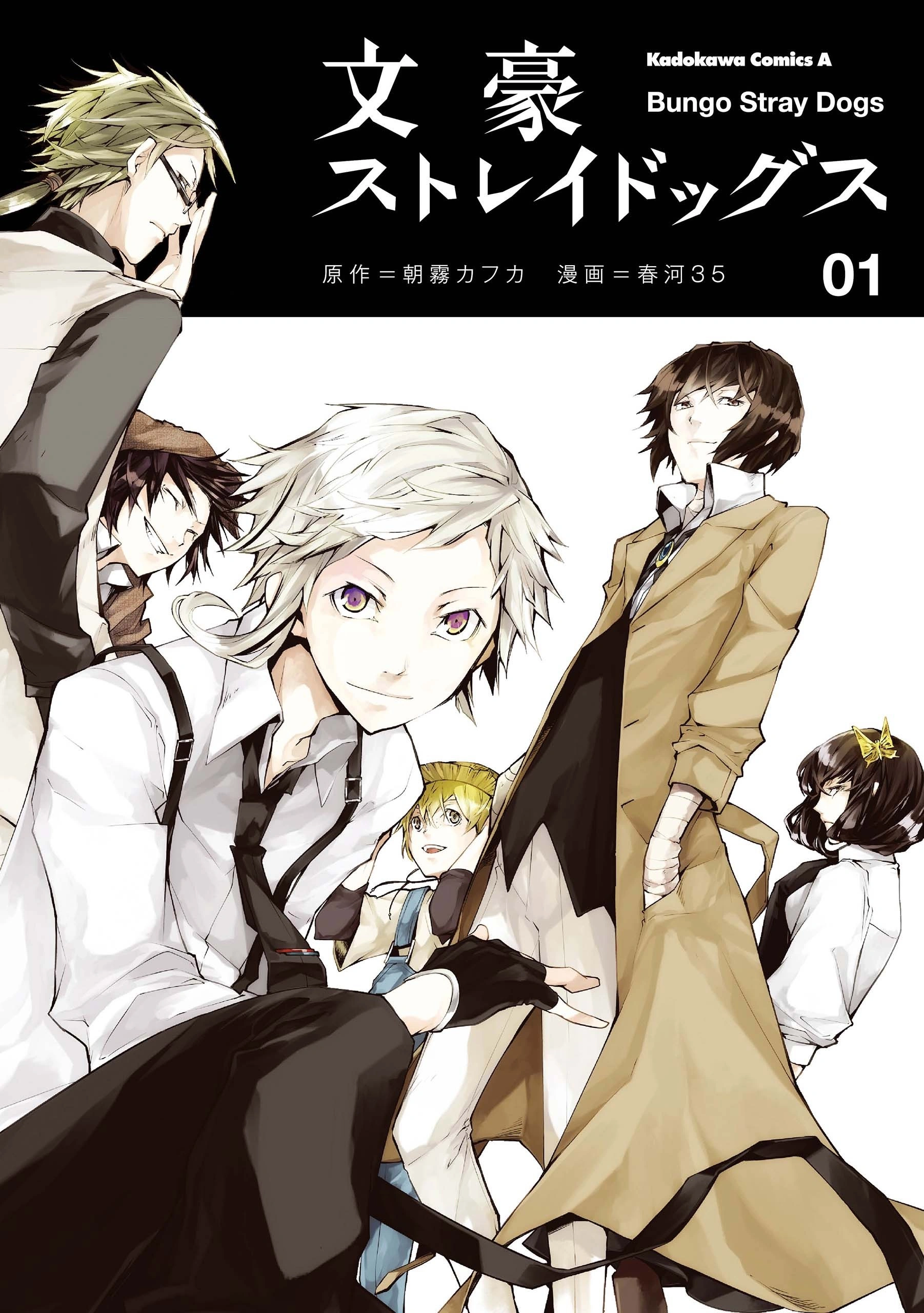 volume 1 of manga series bungo stray dogs